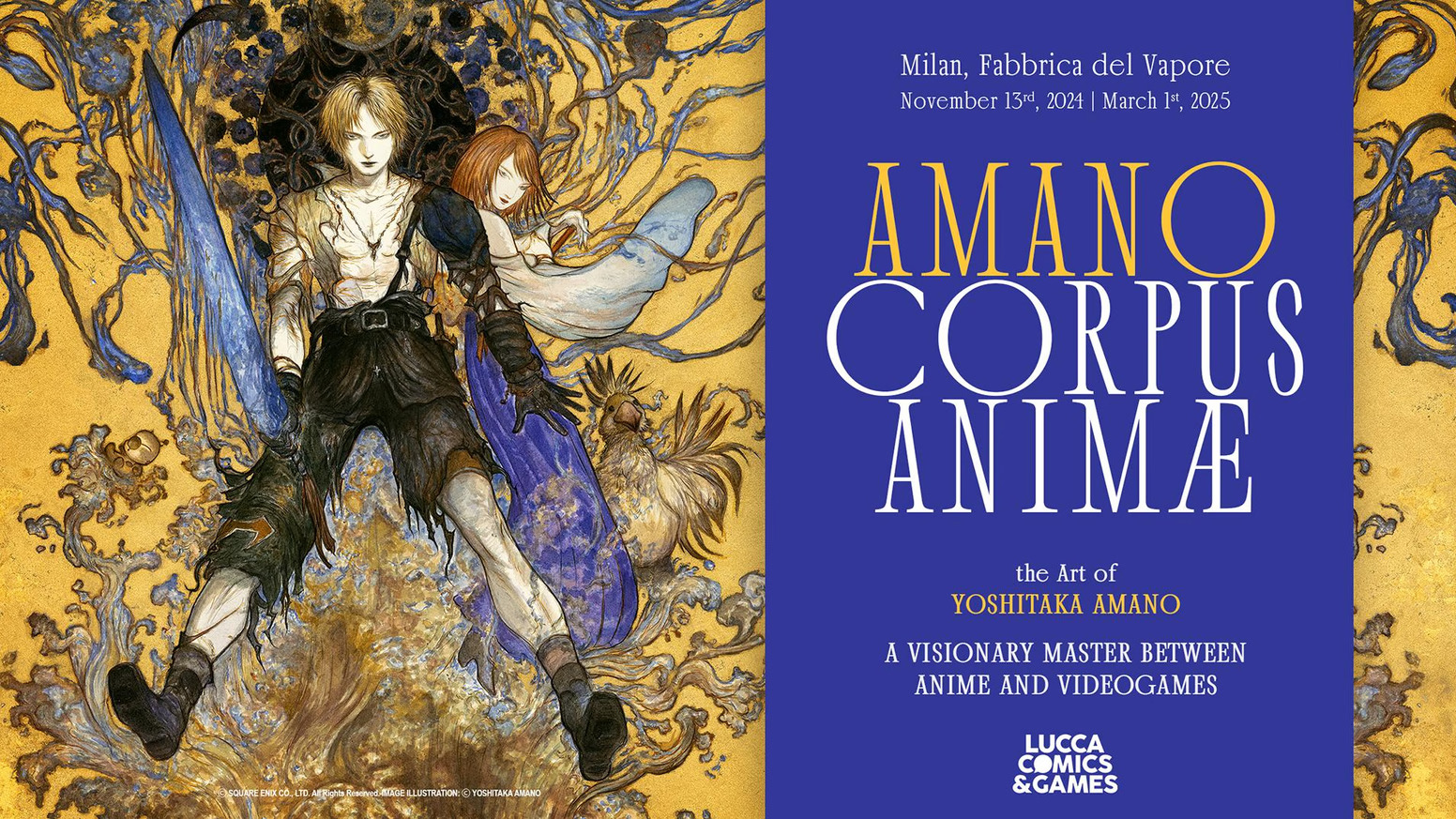 Amano Corpus Animae: le opere di Yoshitaka Amano a Milano