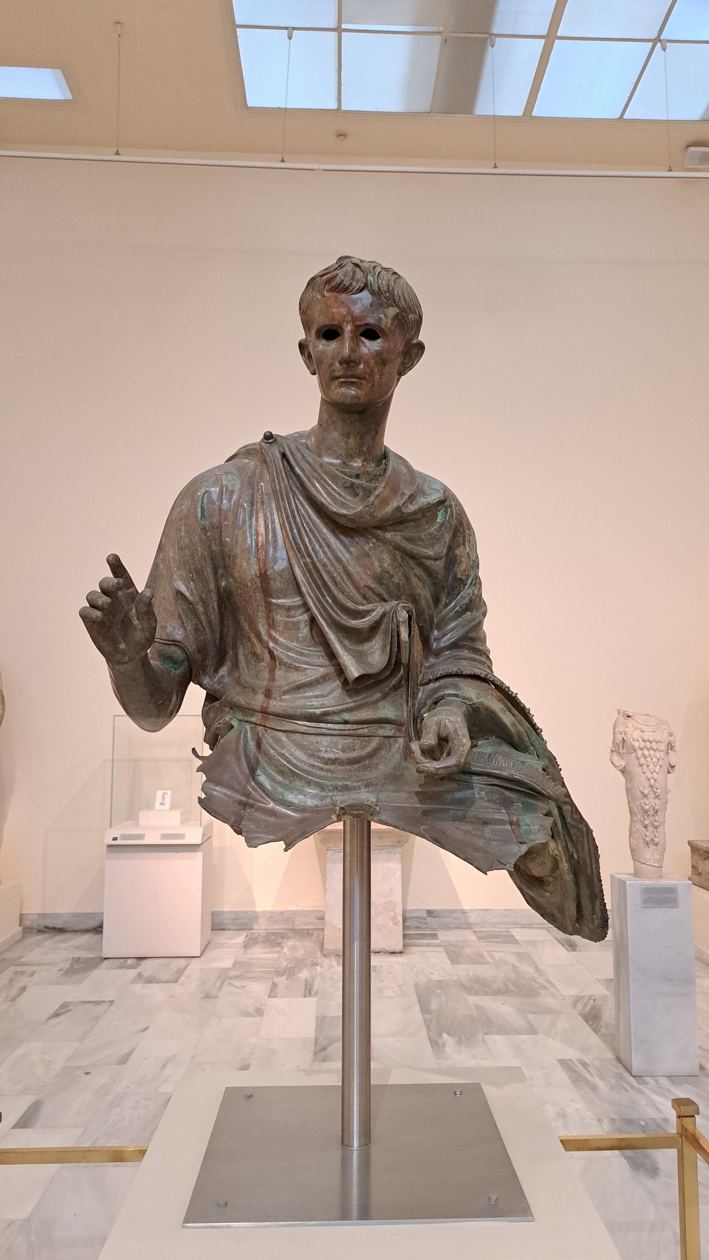 La statua equestre di Augusto