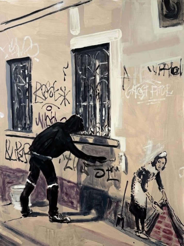 Intervista a Ghost Pitùr, il writer che cancella il degrado